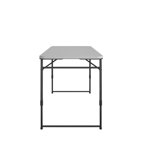 COSCO 4 ft. FoldinHalf Portable Indoor/Outdoor Utility Table Wayfair
